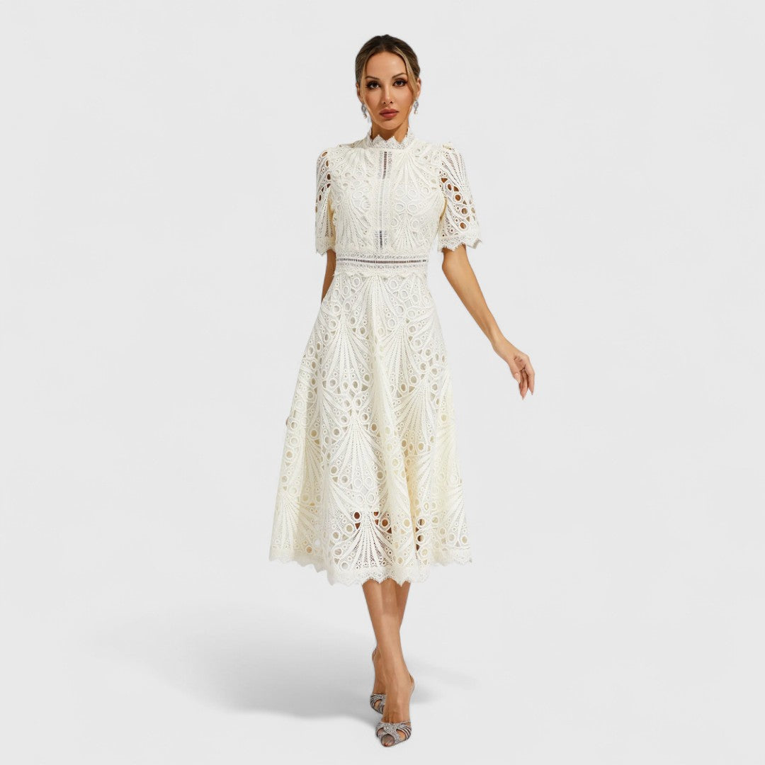 Lydia - rochie elegantă cu dantelă pentru femei 2