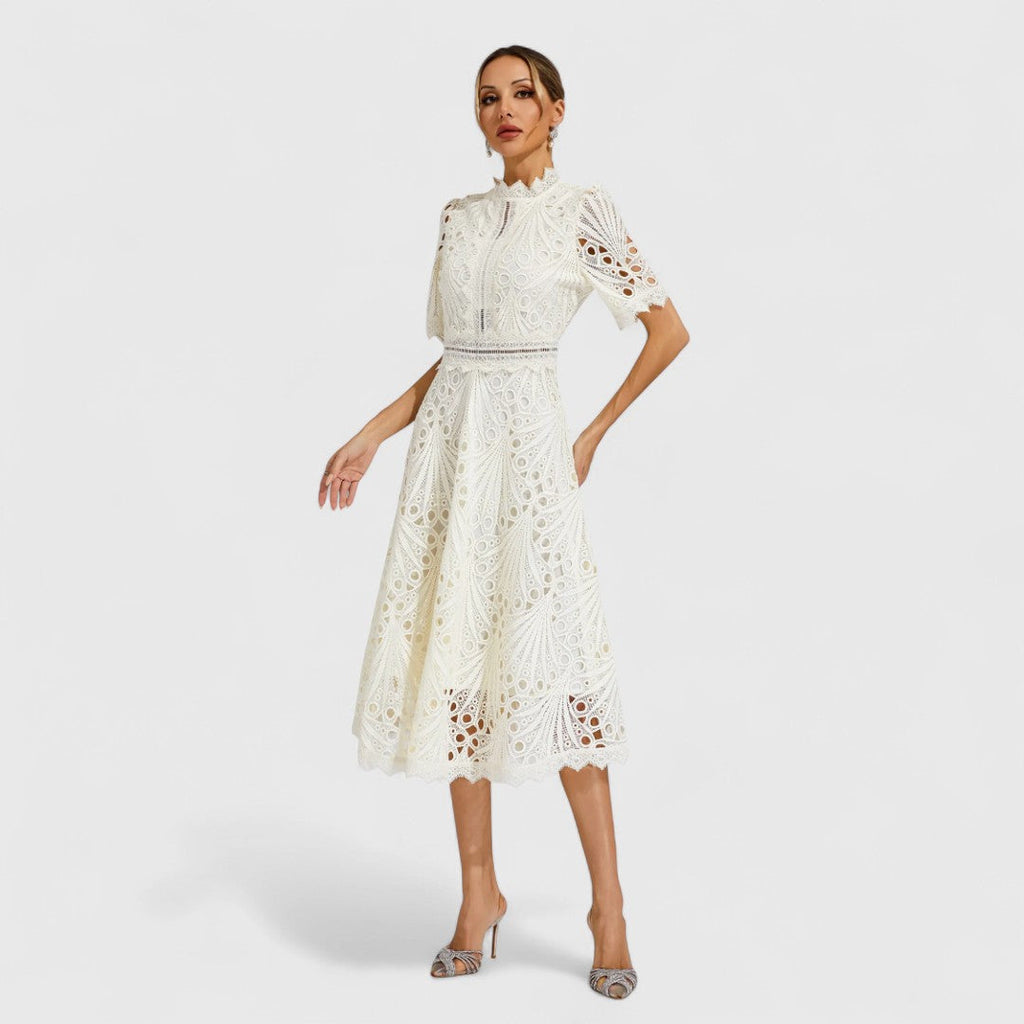 Lydia - rochie elegantă cu dantelă pentru femei 2