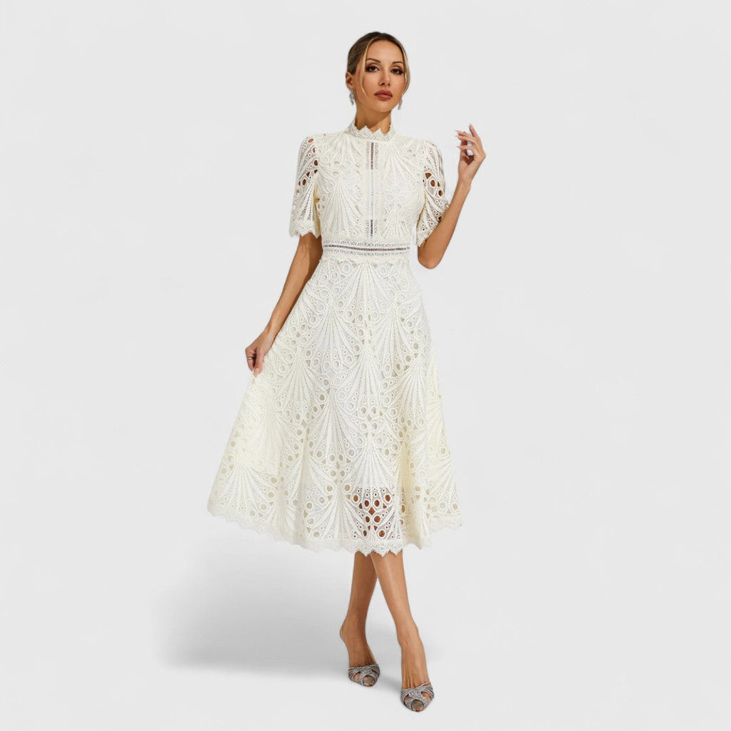 Lydia - rochie elegantă cu dantelă pentru femei 2