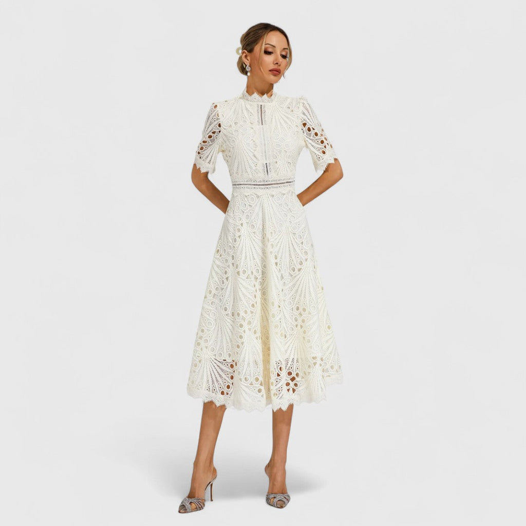 Lydia - rochie elegantă cu dantelă pentru femei 2