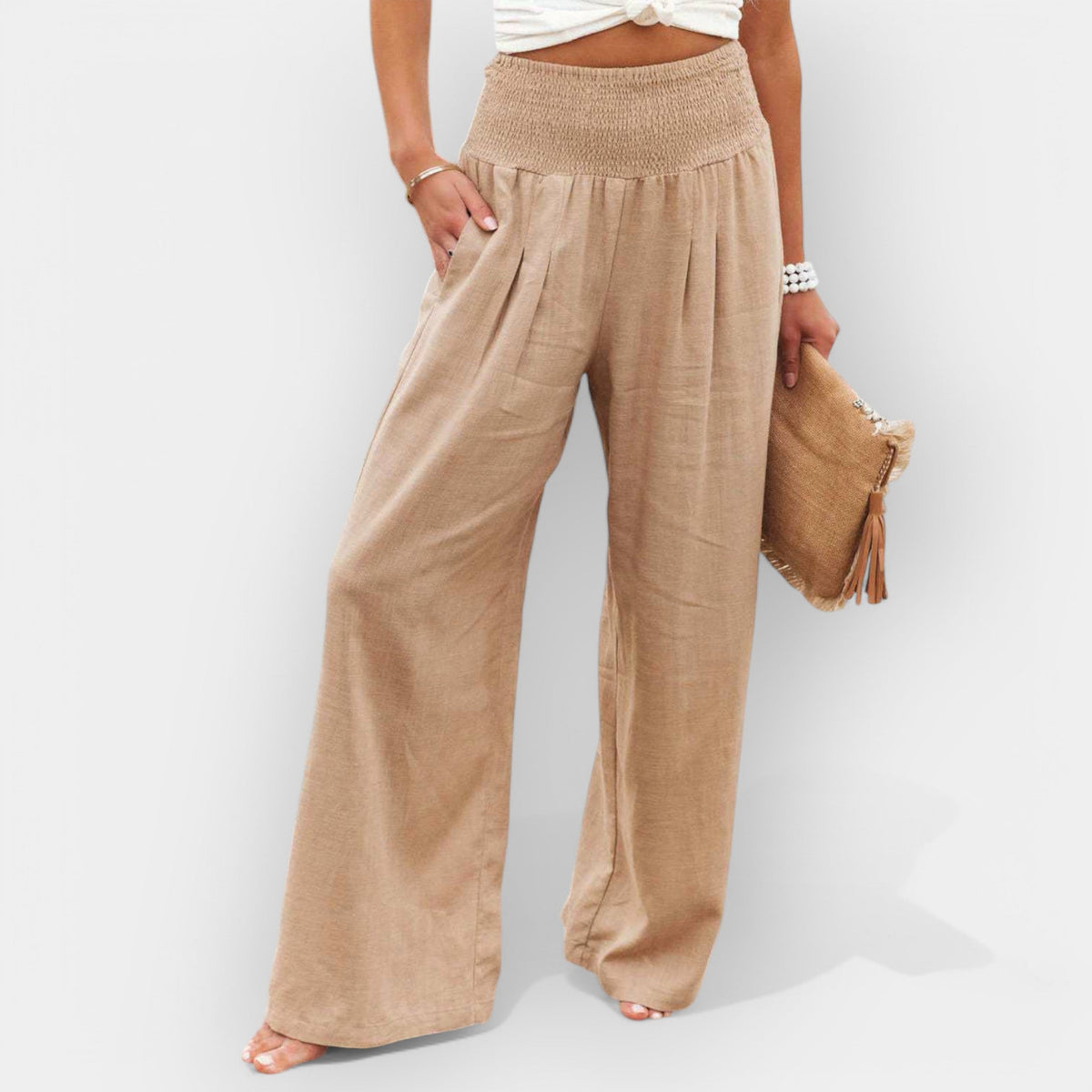 Pantaloni Largi și Confortabili