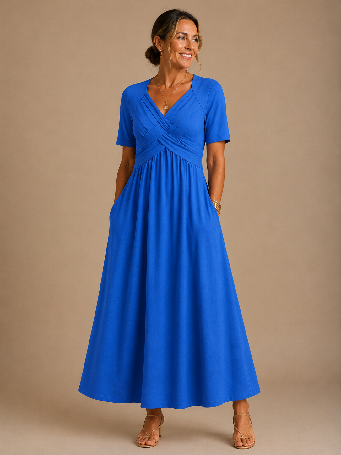 Adriana | Rochie Midi Elegantă
