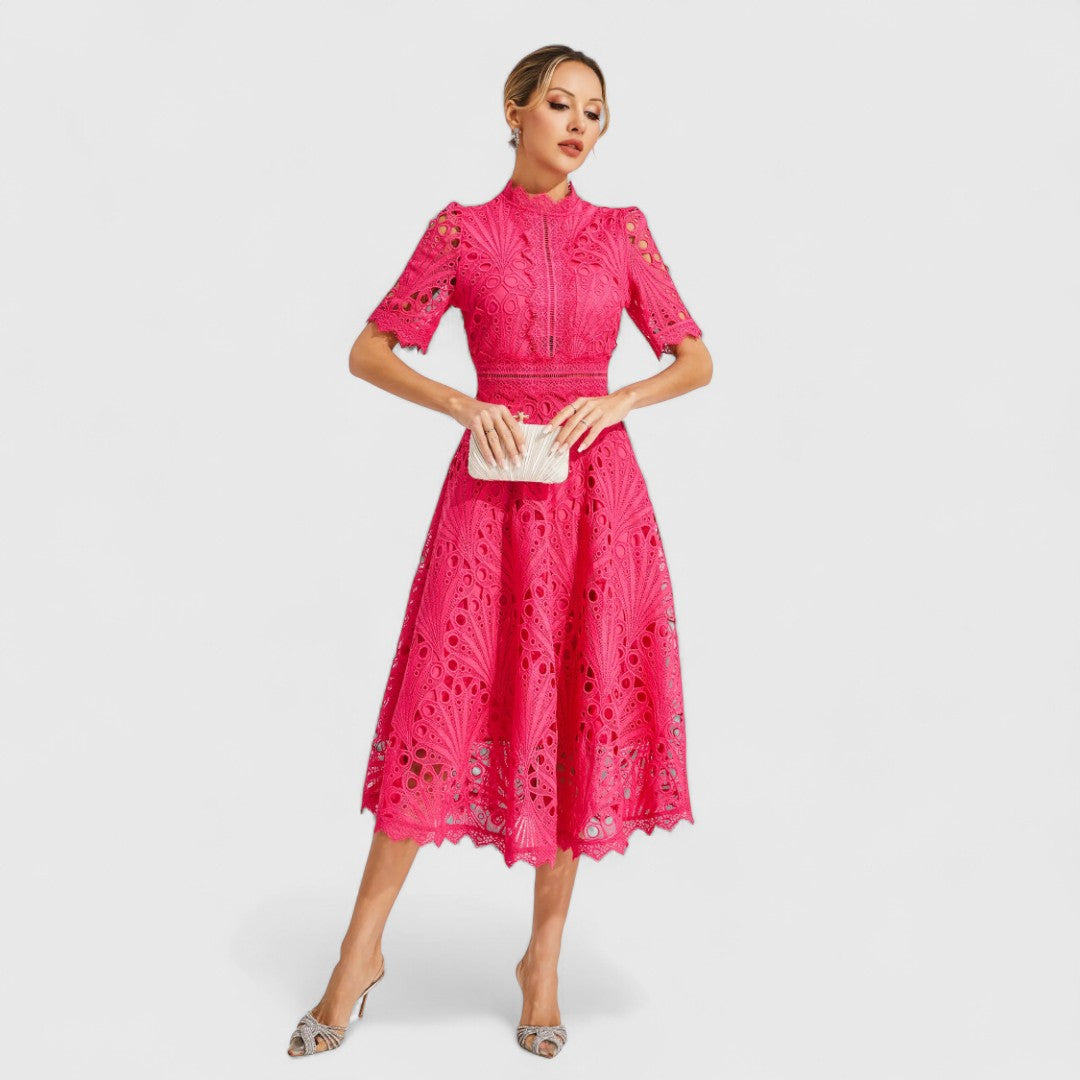 Lydia - rochie elegantă cu dantelă pentru femei 2