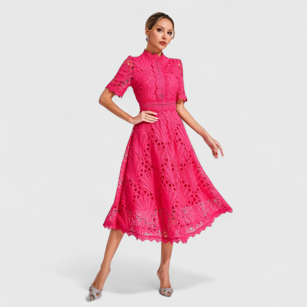 Lydia - rochie elegantă cu dantelă pentru femei 2