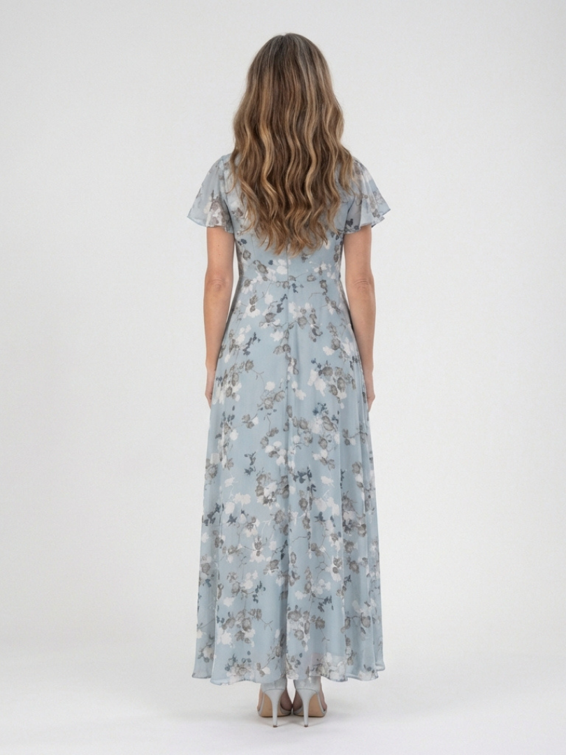 Alexandra | Rochie Maxi din Chiffon Floral