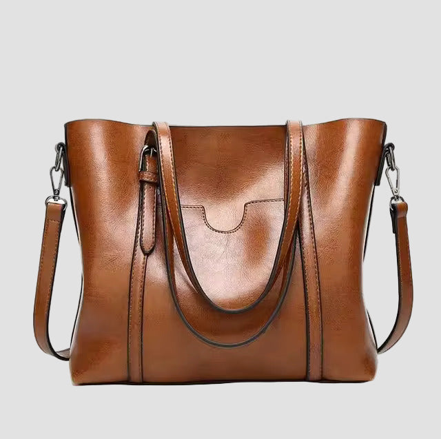 Clara - Geantă de Umăr Eleganta din Piele