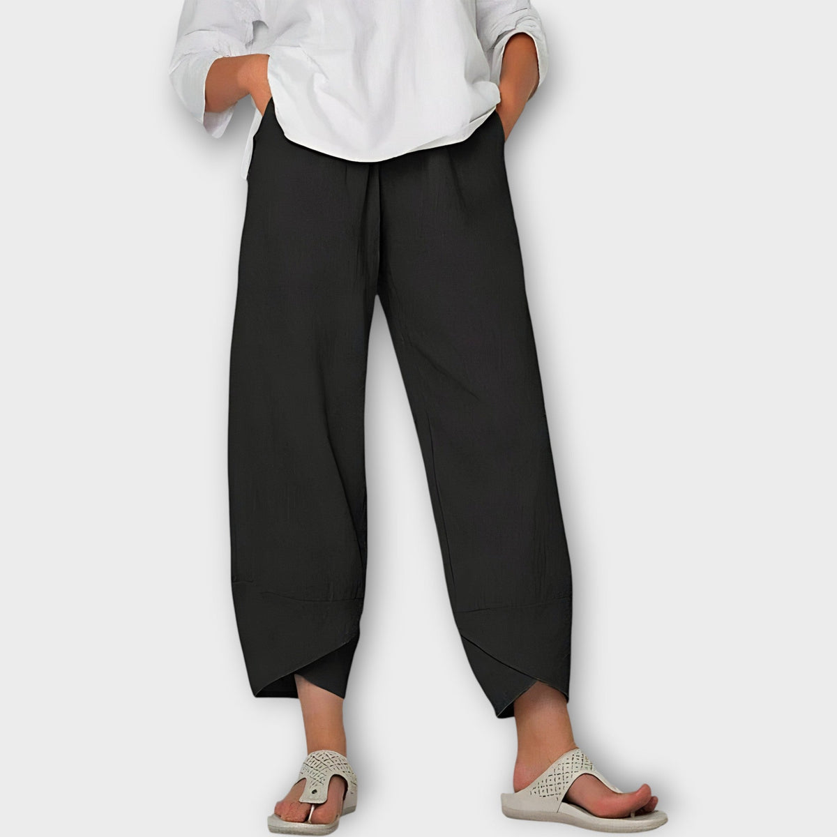 Pantaloni Eleganți din In