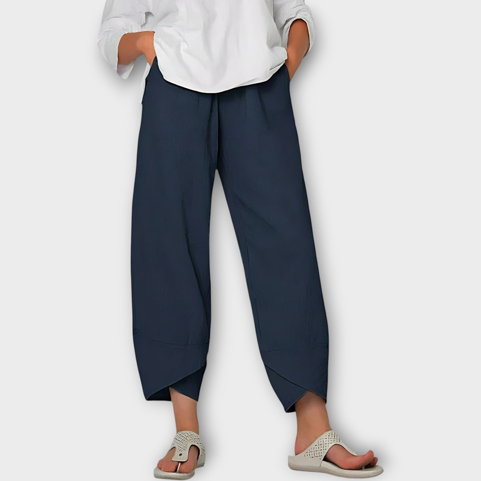 Pantaloni Eleganți din In