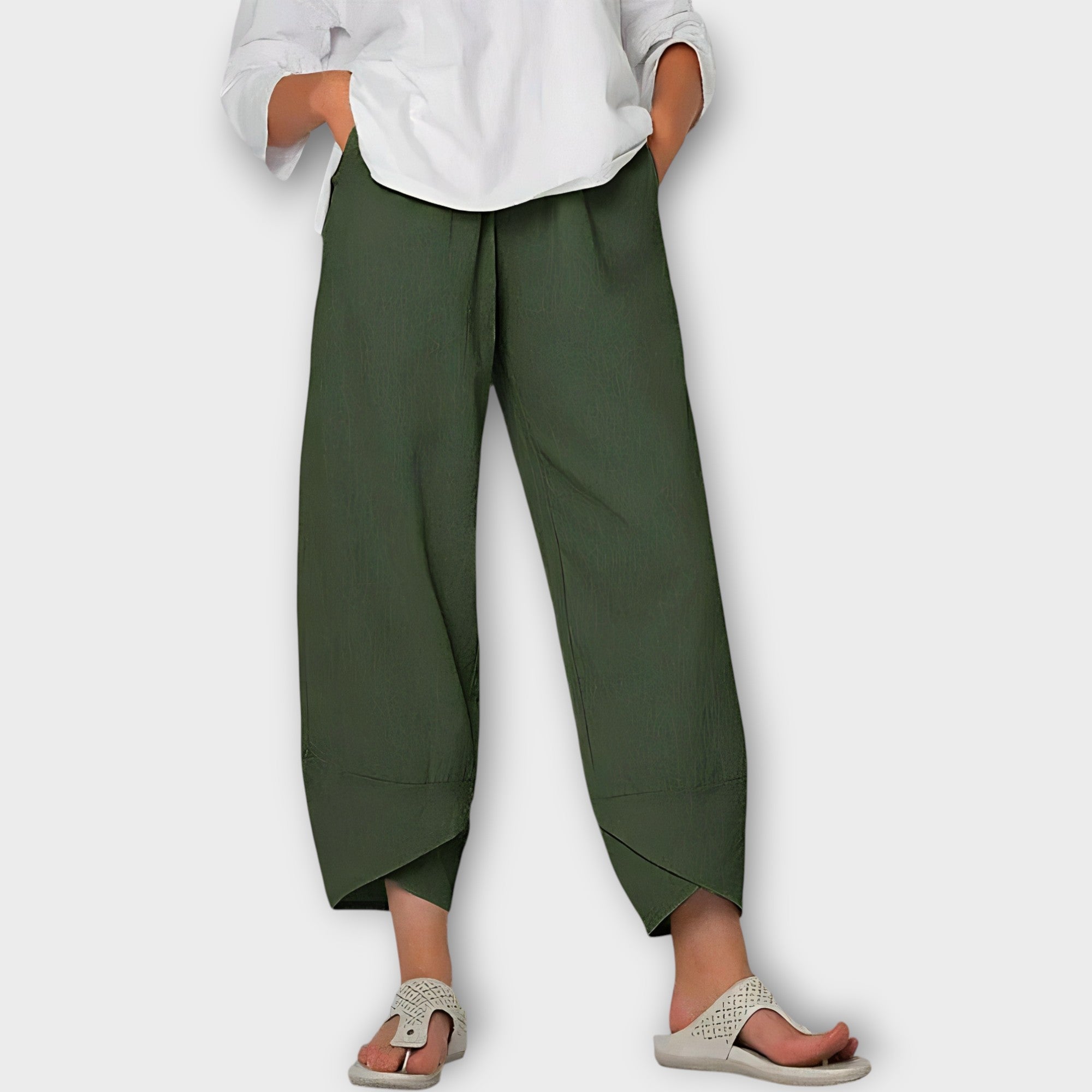 Pantaloni Eleganți din In