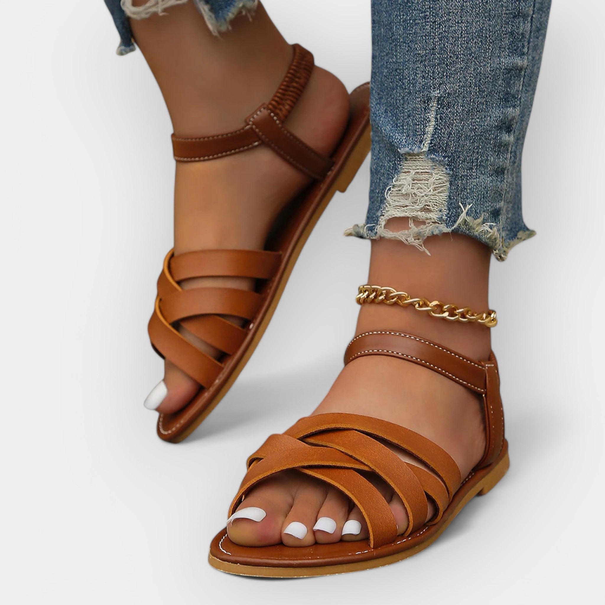 Sandale Handmade cu Bretele