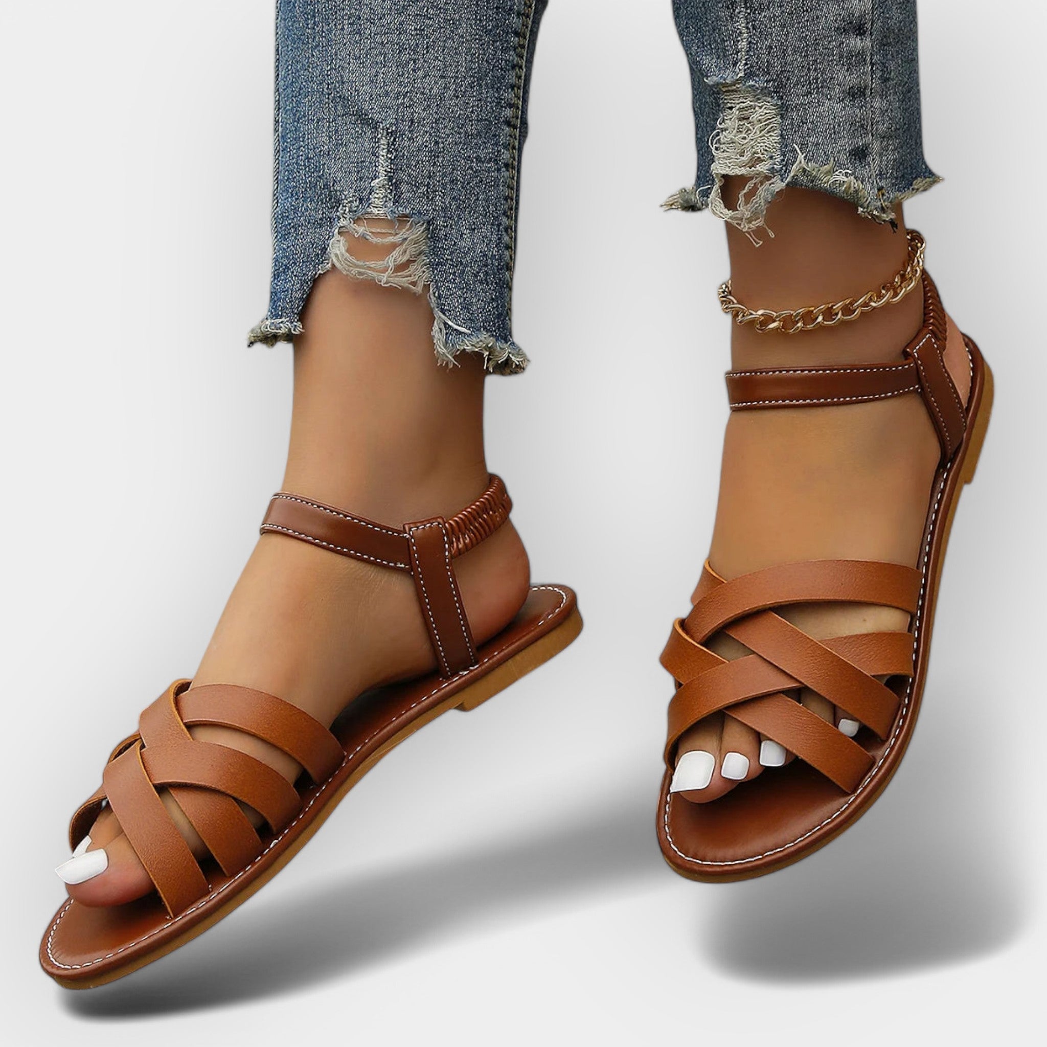 Sandale Handmade cu Bretele