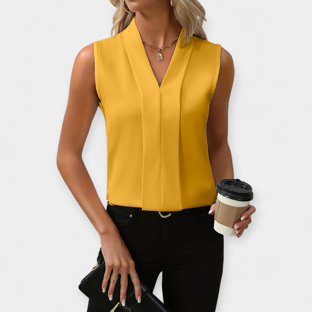 Bluza fără mâneci Aristocratică