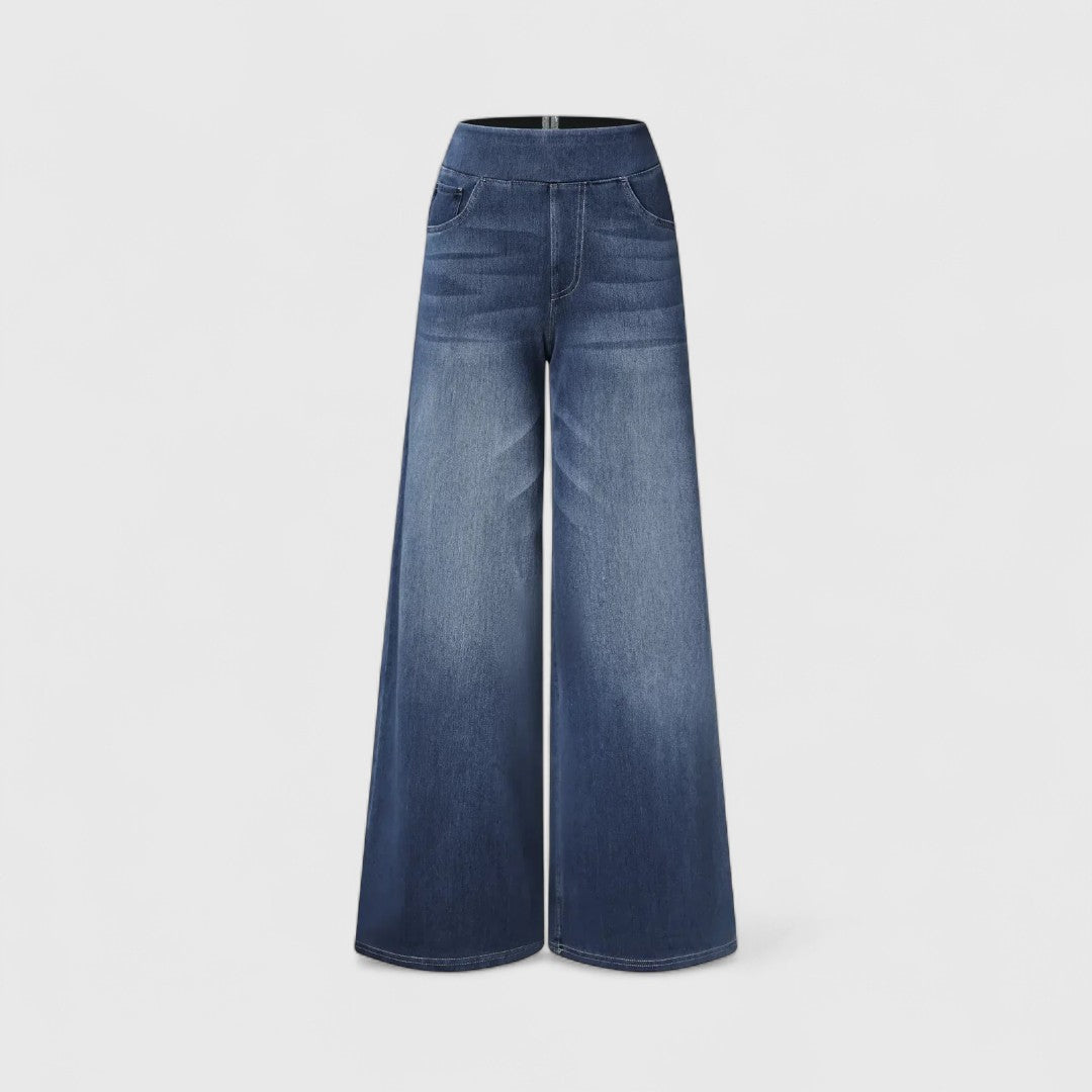 Speranța - pantaloni confortabili și elastici cu talie înaltă