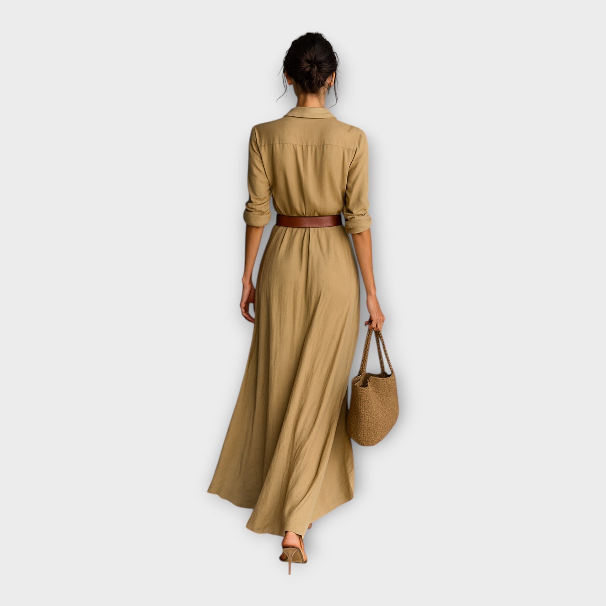 Rochie vaporoasă cu eleganță atemporală