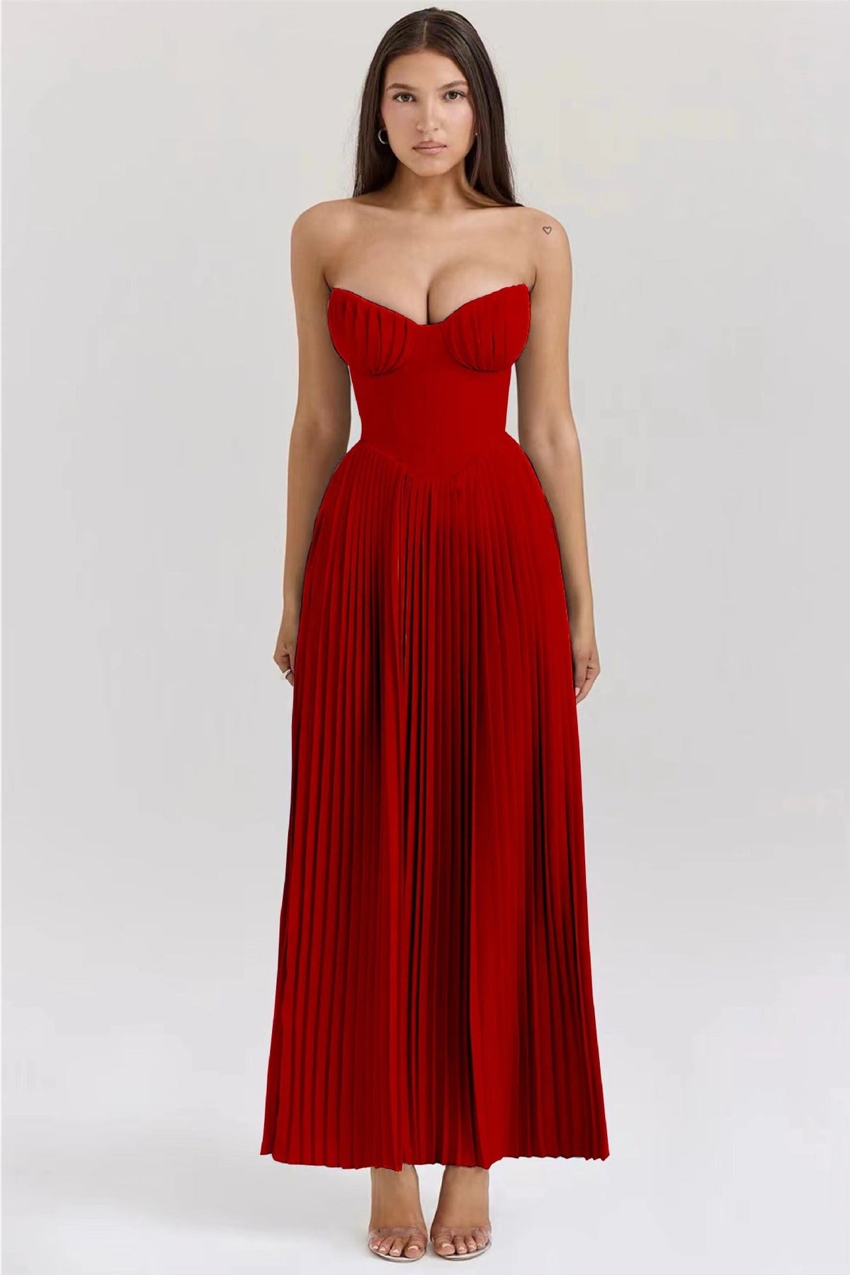 Alexandra | Rochie maxi cu cădere blândă