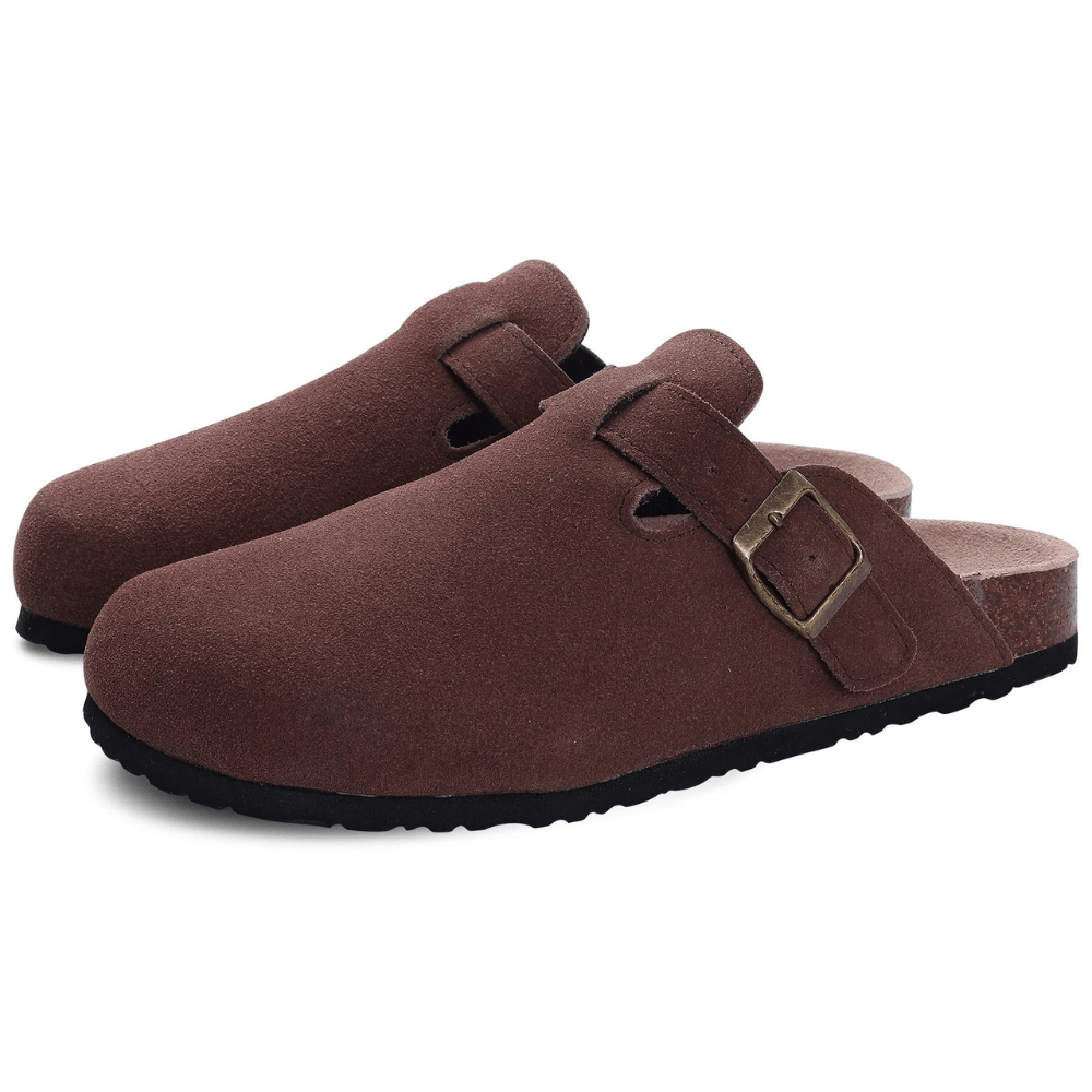 Lukia - sandale anatomice din piele suede