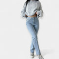Jeans Strălucitor de Vară